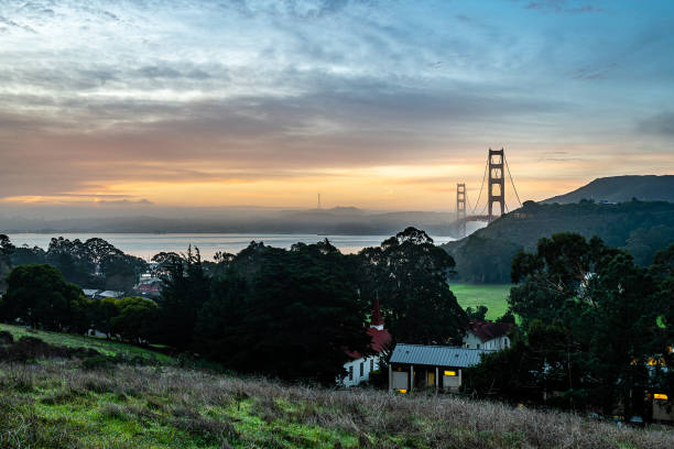 istock Sunrise from Cavallo Point at Fort Baker 1197221354