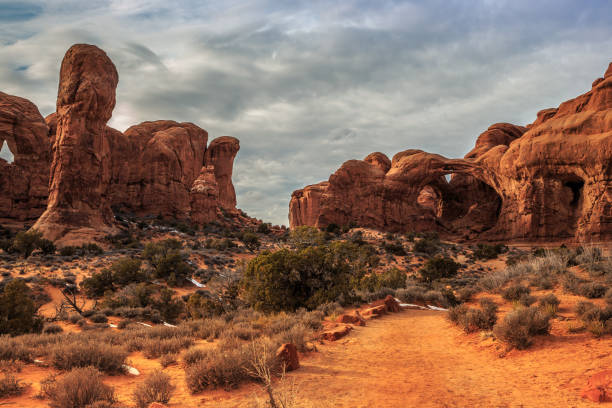 istock Double Arch Views at Arches National Park 1197230341