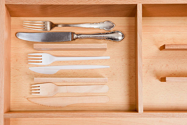 istock Cutlery - Ecology concept. 119723296
