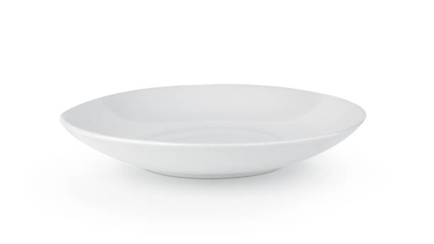 istock White plate isolatwd on white background 1197233264
