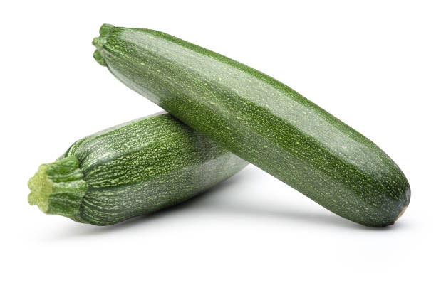 istock Zucchini (cucumber) isolated on white with clipping path. 1197236115