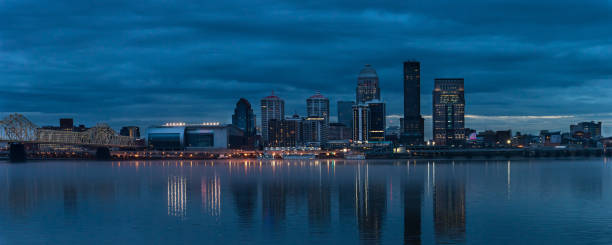 istock Downtown Lousiville at Night 1197237759