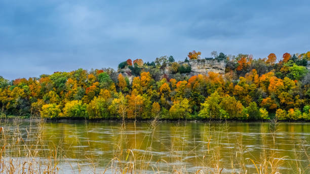 istock Missouri River bluffs in autumn 1197238619