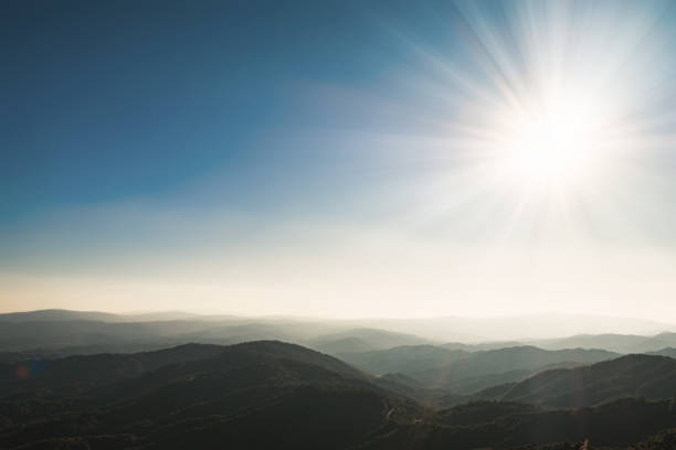 istock landscape of mountain range. 1197244590