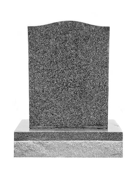 istock Gray Granite Tombstone 119724858