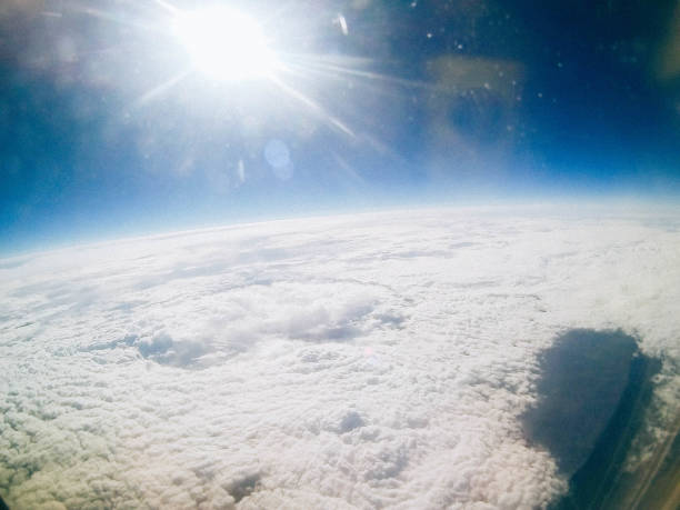 istock View of the clouds from an airplane 1197250347