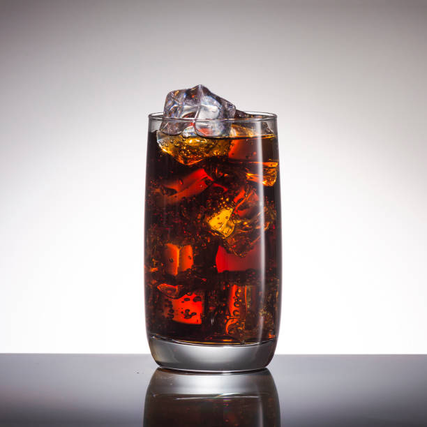 istock Cocktail with rum and ice, close-up 1197256634