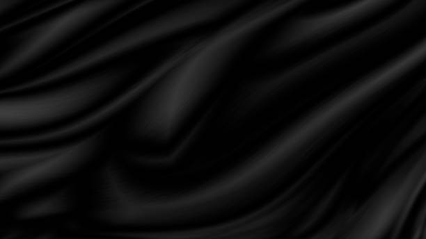 istock Black luxury cloth background with copy space 1197259822