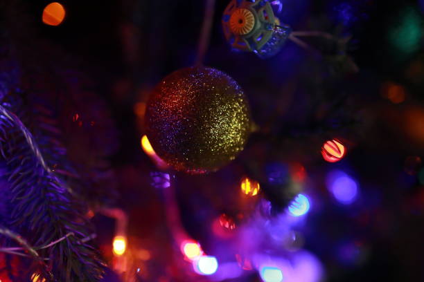 istock Christmas and New Year decorations and garlands 1197261645