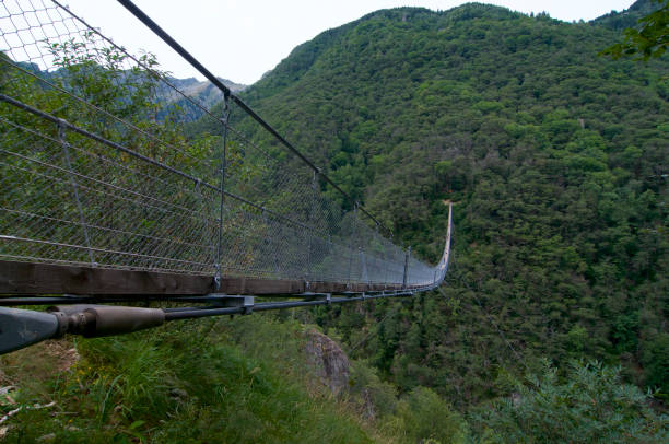 istock Suspended Tibetan bridge 1197265482