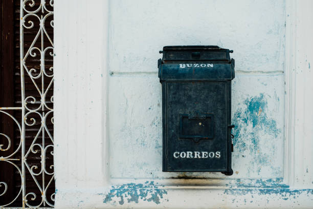 istock Blue mailbox, Cienfuegos, Cuba 1197268205