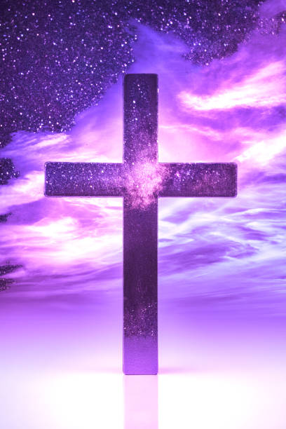 12,900+ Purple Cross Stock Photos, Pictures & Royalty-Free Images - iStock  | Lent, Purple background