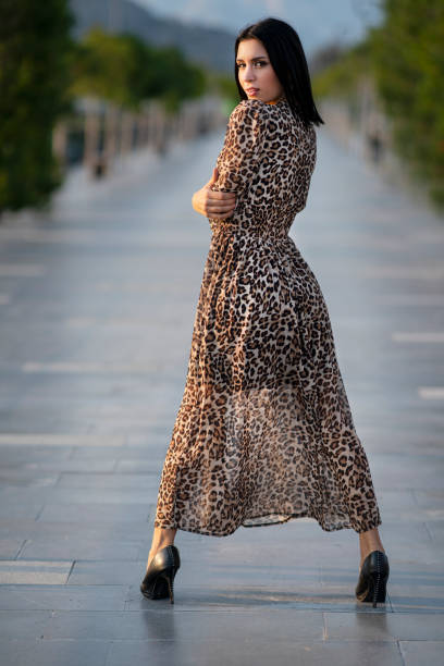 istock Fashion model posing 1197276856