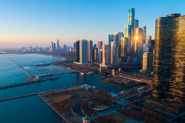 istock Chicago Skyline Sunrise 8 1197282720