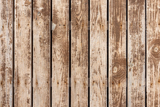 istock Old and rustic wooden textured background. Top view. 1197282723