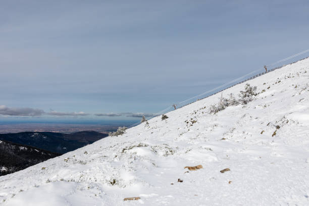 istock ski slopes of Navacerrada and Madrid, Spain 1197283840