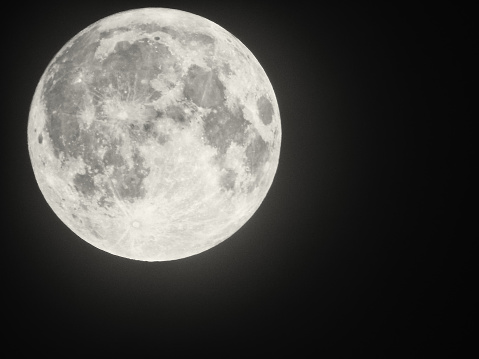 Photo of the Full Moon.