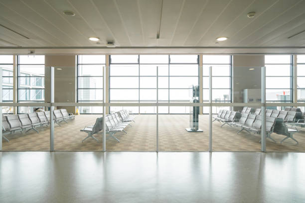 istock The empty waiting hall is in the terminal 1197286857