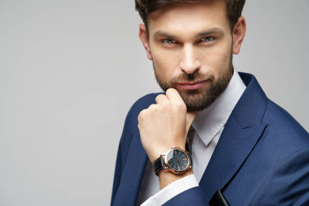 istock Studuo shot of thinking businessman wearing suit 1197289634