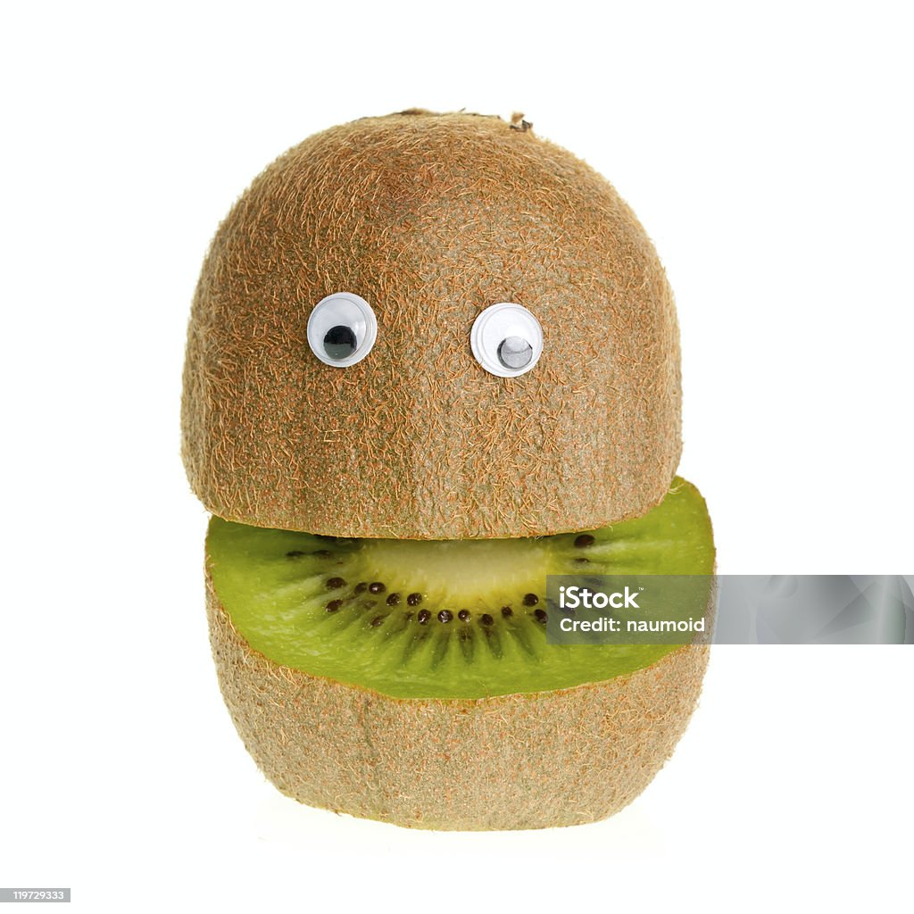 Kiwifruit Character  Berry Fruit Stock Photo