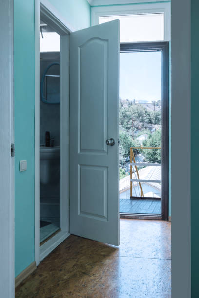istock open door in the room 1197293609