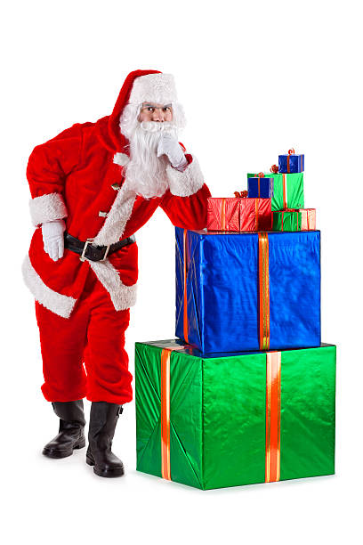 istock Santa is thoughtful and serious 119729766