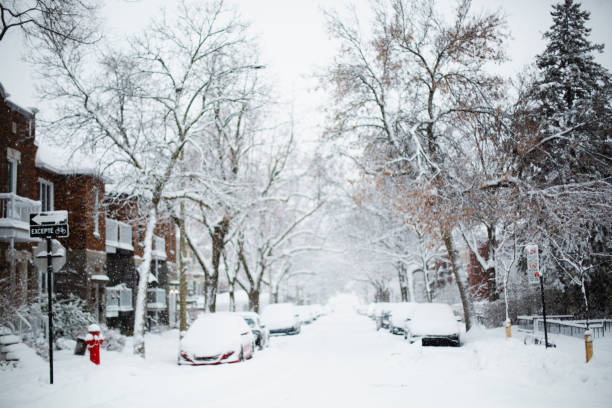 istock City street at winter 1197307278