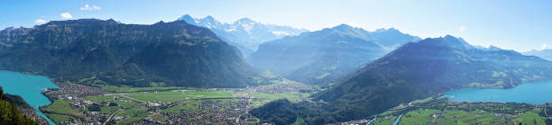 istock Switzerland Interlaken town panoramic 1197314126