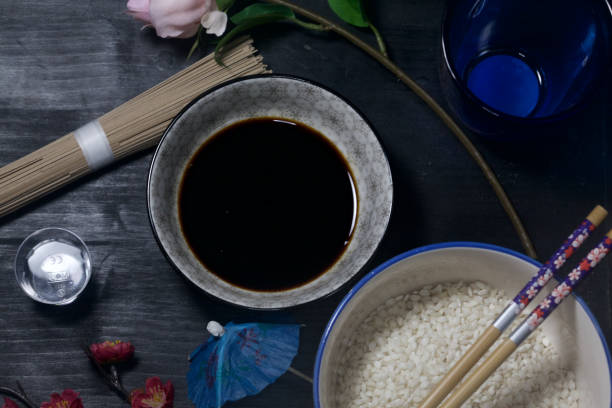 istock Asian food still life 1197317593