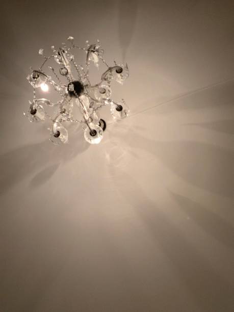 istock Artistic display of a chandelier 1197318739