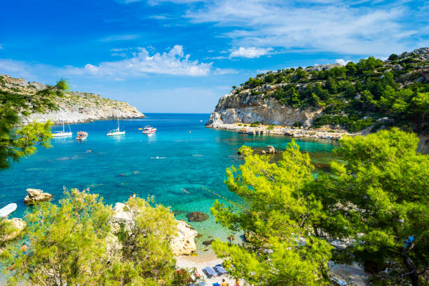 istock Anthony Quinn Bay Rhodes Greece 1197318833