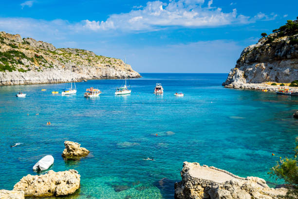 istock Anthony Quinn Bay Rhodes Greece 1197319232