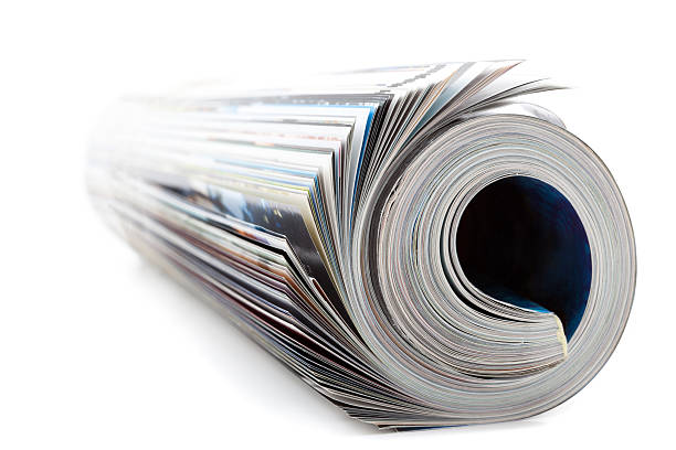 rolled magazine  rolled up magazine stock pictures, royalty-free photos & images