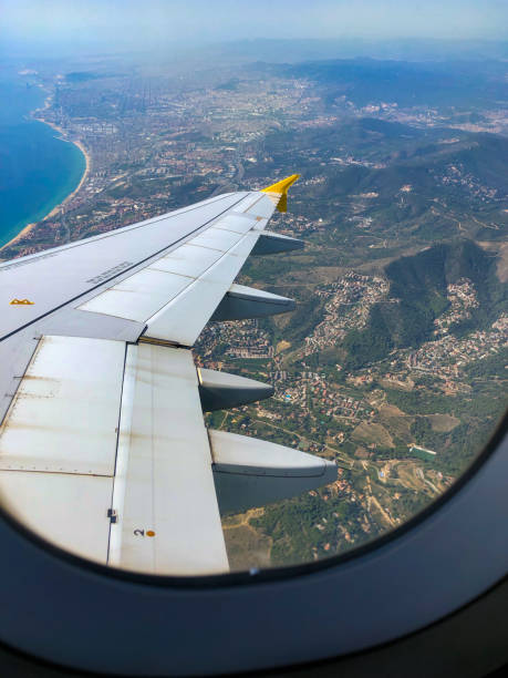 istock View from the airplane window of Navarra, Spain 1197321574