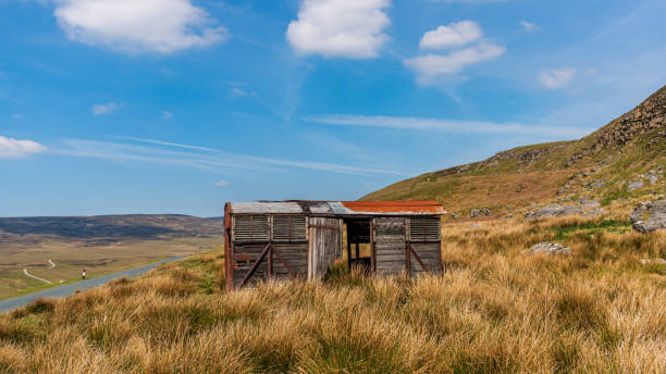 en la carretera b6270 entre nateby y birkdale, north yorkshire, inglaterra - kirkby stephen fotografías e imágenes de stock