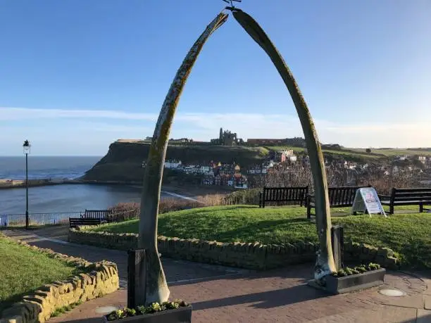 Whitby in January North Yorkshire