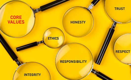 Core values on magnify.