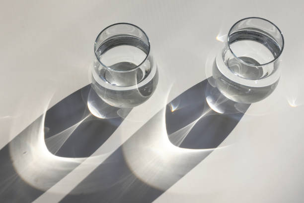 istock Abstract Glass Of Still Water And Shadow 1197330368