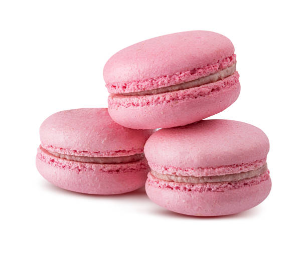 istock Sweet macaroon isolated on white background with clipping path 1197332762