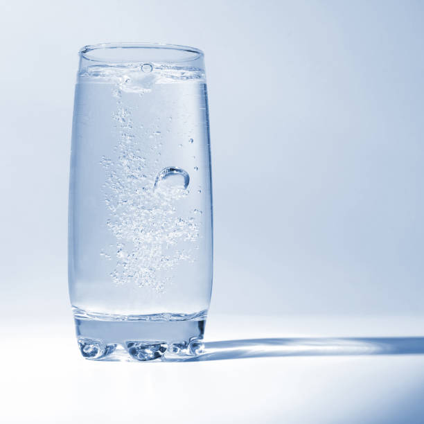 istock water with air bubbles in transparent glass 1197335731
