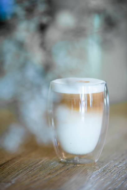 istock Iced coffee with milk served in a glass 1197338344