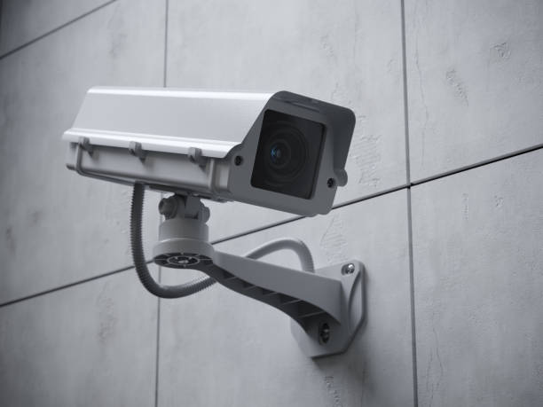 建物の壁に防犯カメラ - camera ccd digital camera ストックフォトと画像