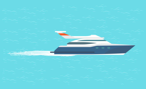 istock Guarding Transport Boat in Ocean, Rescue Emergency 1197343636