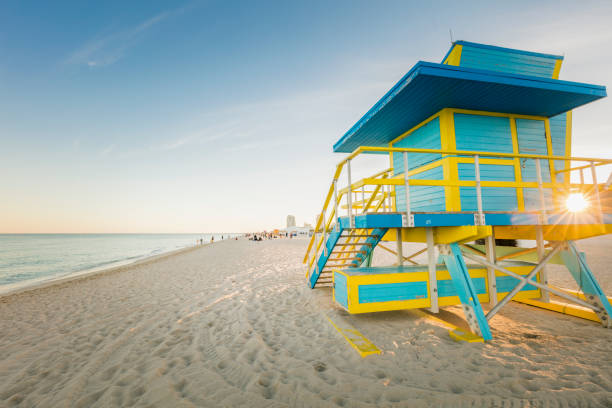 istock Lifeguard booth in Miami Beach 1197349254
