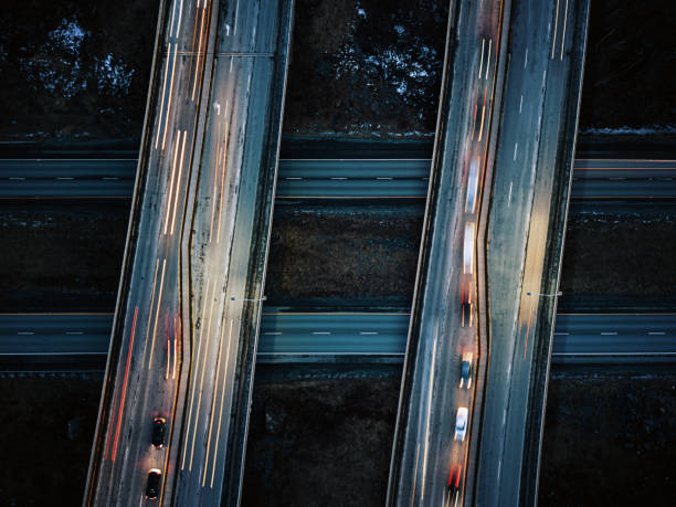 istock Aerial View of Hashtag Highway 1197364690