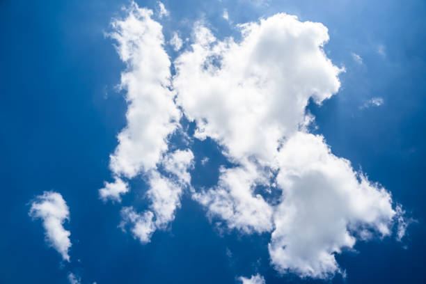 istock Blue sky with white clouds.On a clear day 1197393260