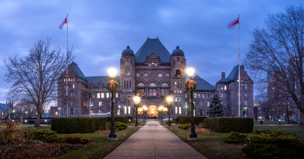 istock Queen's Park, Toronto - Ontario's Provincial Legislature 1197395127