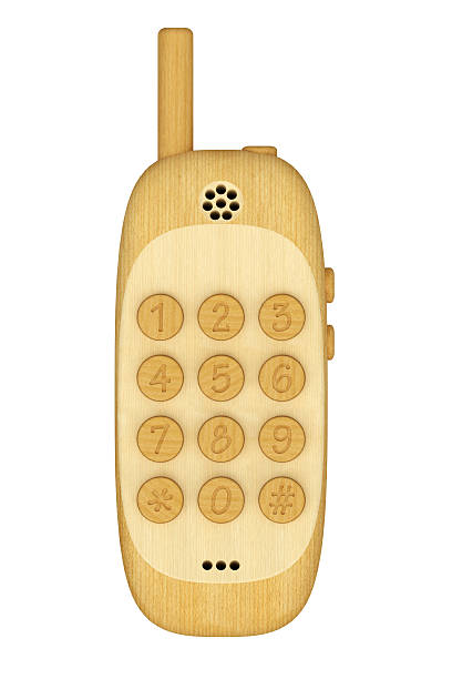 Téléphone mobile en bois - Photo