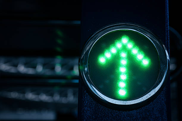 green light stock photo