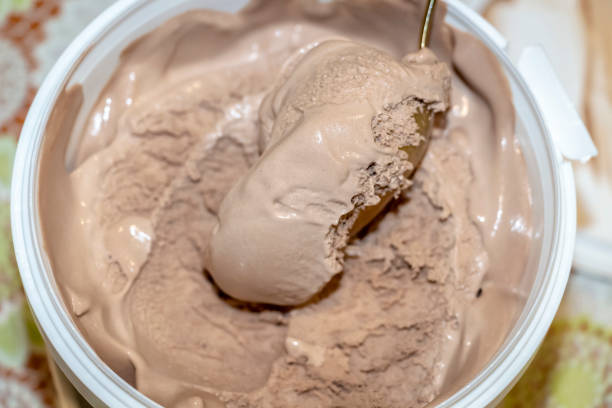 istock Chocolate ice cream close-up 1197412883